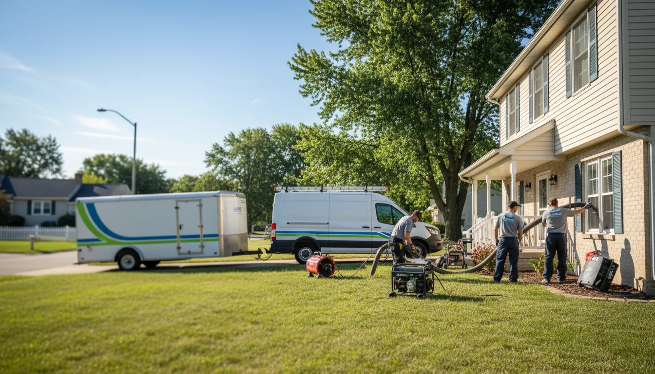 Flooded Basement Restoration And Cleanup With Repair in Grand Haven, MI near me